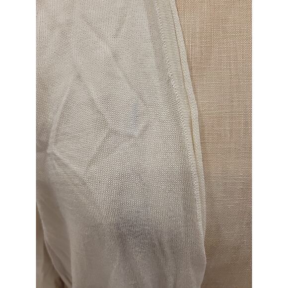 Lauren Ralph Lauren Womens Silk Blend Cardigan Sweater Plus 2x Ivory - Picture 6 of 14